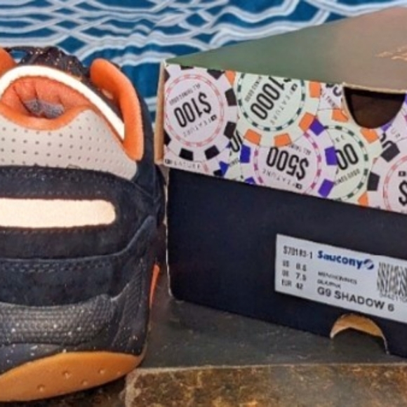 Feature Las Vegas x Saucony G9 Shadow 6 sz 8.5 Limited Edition Collab Unique - Picture 4 of 4
